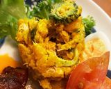 かぼちゃにゴーヤ☆かぼごーサラダ作り方4写真