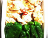 白だしで　鶏肉とピーマンの焼き浸し作り方7写真
