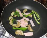 かんたんミートソース・パスタ ～ナス入り作り方6写真