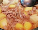 我が家の 肉じゃが作り方4写真
