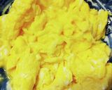 ふわっふわ玉子とプリっプリ海老の木耳炒め作り方5写真