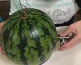 コックからどうぞ♪丸ごとスイカのジュース作り方4写真