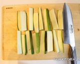おつまみに！ズッキーニのカレーフライ作り方1写真