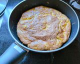 南瓜とベーコンのスペイン風オムレツ作り方8写真
