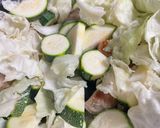 美味い❣️ごろっと豚ロースと夏野菜のトンテキ炒め作り方4写真