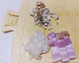 ジェノベーゼソースのピザトースト作り方1写真