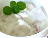 ★桃ヨーグルト★腸活&変色防止に作り方8写真