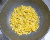 豚ひき肉とニンニクの芽とポテトの卵炒飯作り方9写真