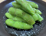 マカパウダーを使った　おつまみ枝豆作り方4写真