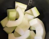 ホットクックで 冬瓜と豚バラの中華風煮込作り方1写真