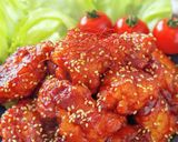 業スー品で簡単！ヤンニョムチキン作り方8写真