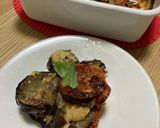 マカ入り。なすとミニトマトの重ね焼き作り方11写真