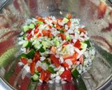 ザクザク食べるサラダ感覚のタルタルソース作り方8写真