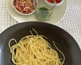 アップルミントのジェノベーゼ風パスタ作り方5写真