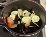 キウイと茄子の味噌炒め作り方3写真