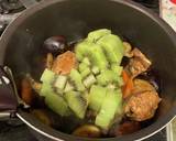 キウイと茄子の味噌炒め作り方5写真