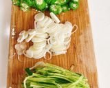 無添加焼肉の生だれで作る夏野菜肉そうめん作り方3写真