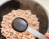無添加焼肉の生だれで作る夏野菜肉そうめん作り方4写真