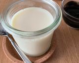黒ごまソースの、とろとろ豆乳プリン作り方5写真