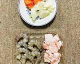 【低脂質】えびと鶏むね肉のトマト煮込み作り方1写真