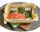 オーブンで楽チン★夏野菜ハンバーグ作り方10写真