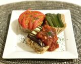オーブンで楽チン★夏野菜ハンバーグ作り方11写真