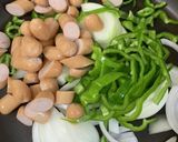 パッパッとナポリタン！作り方1写真