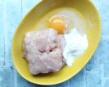揚げない♪塩麹チキンナゲット作り方1写真