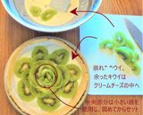 ご褒美デザート✨キウイのレアチーズタルト作り方6写真