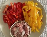 マカ・マヨネーズ味のパプリカサラダ作り方1写真