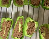 【無限ピーマン】辛々肉味噌詰めピーマン焼作り方1写真