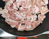 焼肉と厚揚げ炒め＆もやしの付け合せ作り方3写真
