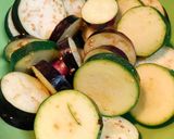 茄子とズッキーニのチーズパン粉焼き作り方3写真