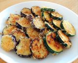 茄子とズッキーニのチーズパン粉焼き作り方7写真