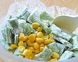 いんげんとコーンのかき揚げ♪作り方5写真