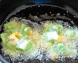 いんげんとコーンのかき揚げ♪作り方7写真