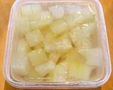 涼＊ゼラチンで簡単！冬瓜の煮こごり風作り方4写真