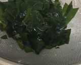 刺身わかめとツナのカレー粉マヨ和えサラダ作り方2写真