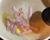 生ハムのレモンクリームパスタ作り方3写真
