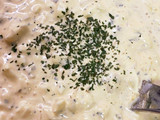 ダイソーのザルで簡単！ゆで卵のみじん切り