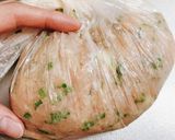 鶏むねで！梅しそ肉団子作り方3写真