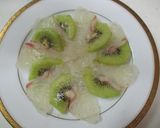 鯛とキウイの爽やかカルパッチョ♬作り方1写真