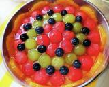 フルーツたっぷりゼリーケーキ作り方18写真