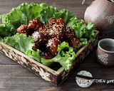お弁当やおつまみに♬ヤンニョムボール作り方5写真
