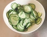 超簡単　きゅうりとツナのマヨネーズ和え作り方1写真