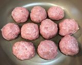 簡単！揚げない！肉団子の甘酢あん作り方3写真