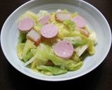 キャベツ･魚ニソ･さつま揚げの炒めもの作り方3写真