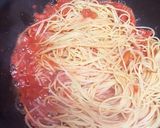 モッツァレラチーズとバジルのトマトパスタ作り方3写真