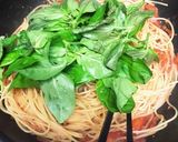 モッツァレラチーズとバジルのトマトパスタ作り方4写真