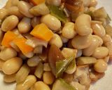 大豆と野菜の煮物作り方3写真